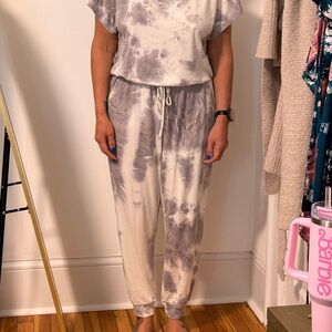 Tie-Dye Lounge Jumpsuit